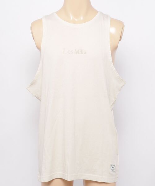 Reebok(リーボック)の「レズミルズ ノンダイ タンクトップ (タンクトップ・メンズ・オフホワイト・MEDIUM/X-SMALL/X-LARGE/XXX-LARGE/SMALL/LARGE/XX-LARGE)」の8枚目の写真