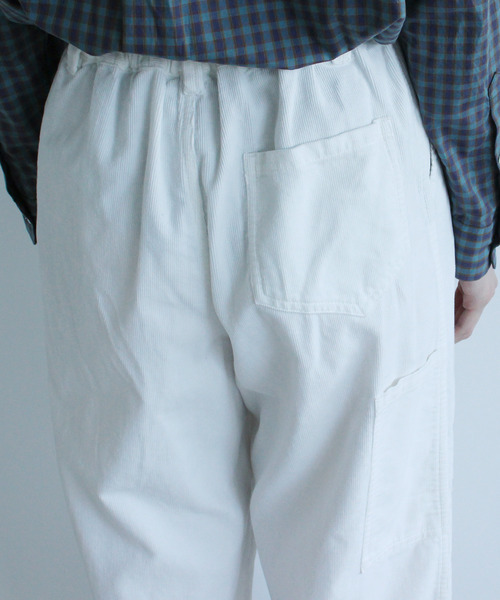PAR ICI(パーリッシィ)の「16Wコーデュロイ ワークパンツ(その他パンツ・レディース・ホワイト/ブラウン/ピンク/ブルー・FREE)」の18枚目の写真