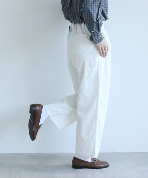 PAR ICI(パーリッシィ)の「16Wコーデュロイ ワークパンツ(その他パンツ・レディース・ホワイト/ブラウン/ピンク/ブルー・FREE)」の19枚目の写真