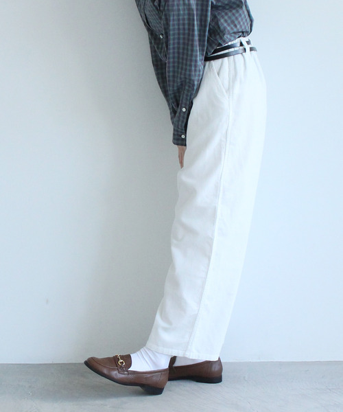 PAR ICI(パーリッシィ)の「16Wコーデュロイ ワークパンツ(その他パンツ・レディース・ホワイト/ブラウン/ピンク/ブルー・FREE)」の15枚目の写真