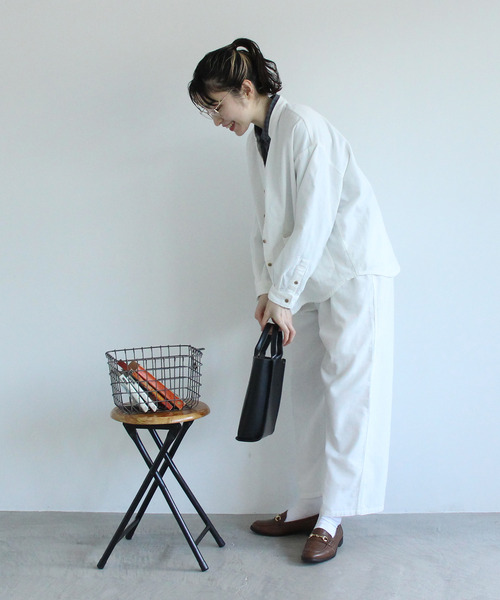 PAR ICI(パーリッシィ)の「16Wコーデュロイ ワークパンツ(その他パンツ・レディース・ホワイト/ブラウン/ピンク/ブルー・FREE)」の20枚目の写真