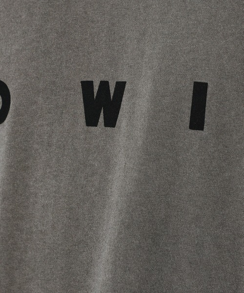 EDWIN（エドウィン）の「EDWIN BLACK ビッグフィット ロゴTシャツ 半袖 BIGFIT 1/2SLEEVE ブラック/グレー（Tシャツ/カットソー・メンズ・ライトブラック/ブラック・LARGE/X-LARGE/MEDIUM）」の16枚目の写真