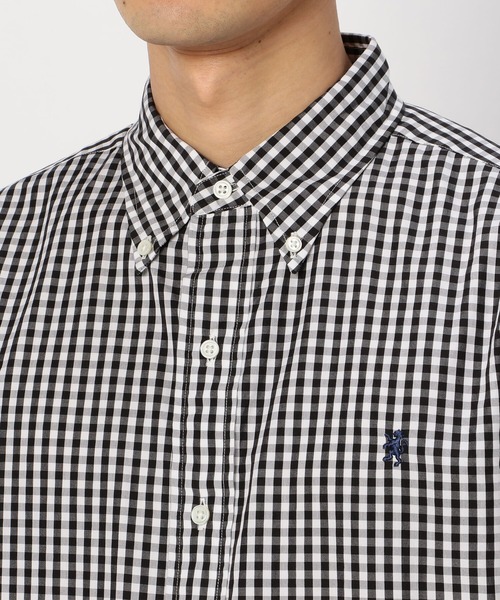 GYMPHLEX(ジムフレックス)の「Gymphlex | 長袖ボタンダウンシャツ MEN(シャツ/ブラウス・メンズ・ブラック系その他/ブルー系その他5・LARGE/SMALL/X-LARGE/MEDIUM)」の10枚目の写真