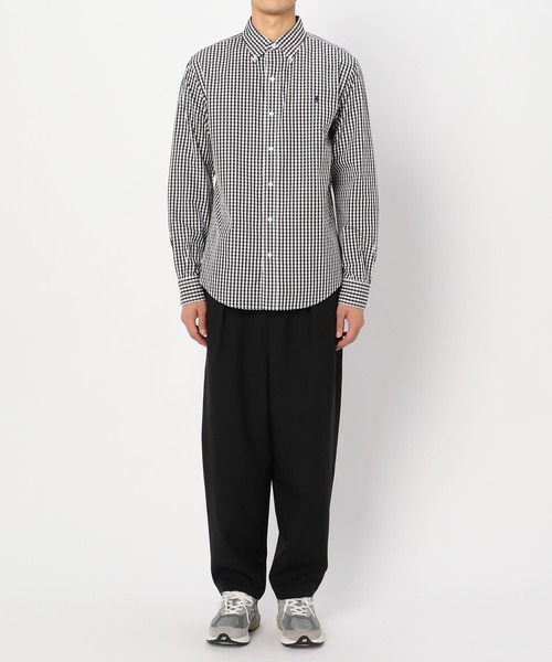 GYMPHLEX(ジムフレックス)の「Gymphlex | 長袖ボタンダウンシャツ MEN(シャツ/ブラウス・メンズ・ブラック系その他/ブルー系その他5・LARGE/SMALL/X-LARGE/MEDIUM)」の6枚目の写真