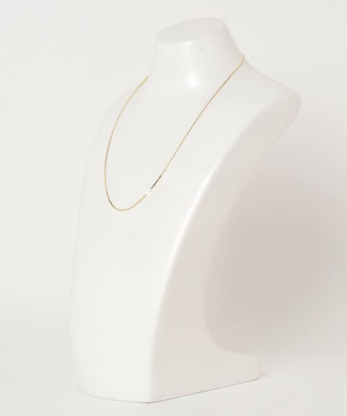 NANO universe（ナノユニバース）の「《WEB限定》カットチェーンネックレス（ネックレス・メンズ・ゴールド/シルバー・FREE）」の3枚目の写真