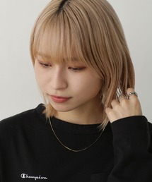 《WEB限定》カットチェーンネックレス