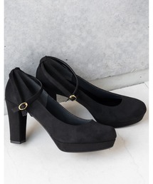 ◆【21.5cm～25.0cm】チャンキーヒール3WAYパンプス