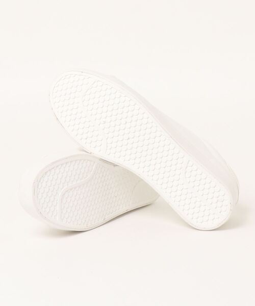 NOFALL（ノーフォール）の「レースアップローカットスニーカー（スニーカー・レディース・ホワイト×ネイビー/ホワイト/ホワイト系その他/ブラック・M/SS/3L/LL/S/L）」の5枚目の写真