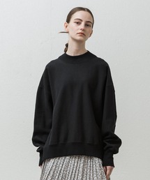 ルーズシルエットハイネックヴィンテージスウェット
