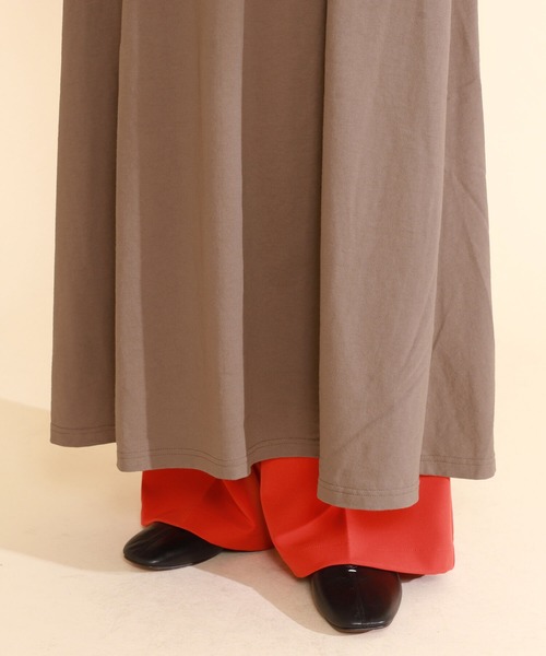 Ray BEAMS(レイビームス)の「Ray BEAMS / カットソー ボリュームスリーブ ワンピース(ワンピース・レディース・ブラック/ブラウン系その他4/グリーン系その他2・ONE SIZE)」の18枚目の写真