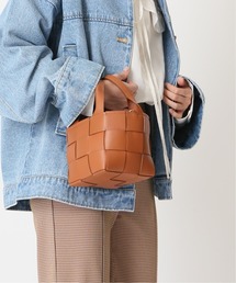 U by SPICK&SPAN | 【MAISON VINCENT /メゾンヴァンサン】メッシュレザー巾着付きバッグ◆(ショルダーバッグ)
