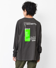 RAT EFFECT（ラットエフェクト）の「ネオンプリントロングTシャツ（Tシャツ/カットソー）」