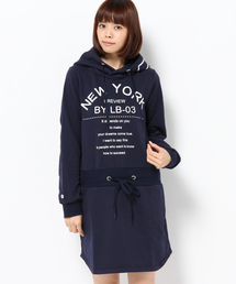 【MLB by LB-03】NY HOODワンピース