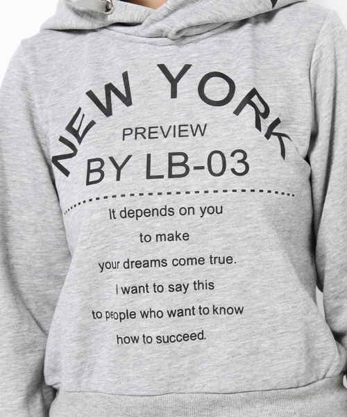 LB-03(エルビー・ゼロスリー)の「【MLB by LB-03】NY HOODワンピース(ワンピース・レディース・グレー系/ネイビー系・フリ-)」の11枚目の写真