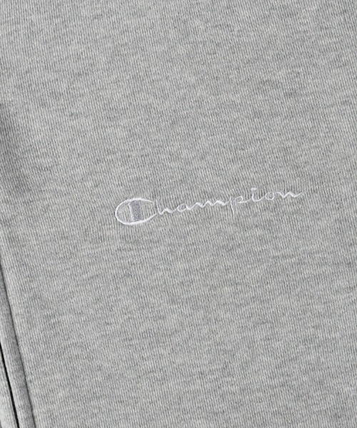 Champion（チャンピオン）の「【Champion】ロゴ刺繍ジップパーカー（パーカー・メンズ・ホワイト/グレー/ブラック・S/M/L/XL）」の13枚目の写真