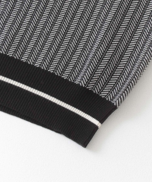 URBAN RESEARCH Sonny Label（アーバンリサーチサニーレーベル）の「ジャガード柄ニットベスト（ニット/セーター・レディース・ブラック/ブラウン系その他・FREE）」の5枚目の写真
