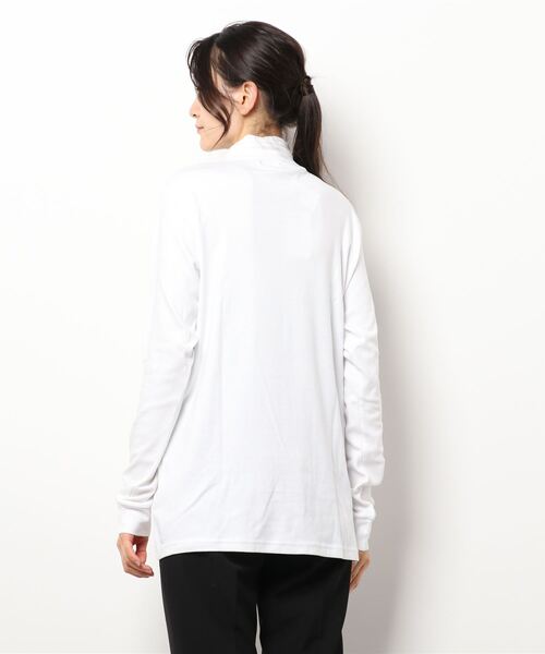 STARSTYLING(スタースタイリング)の「STARSTYLING/08-LS ANSELM TURTLE NECK LS(Tシャツ/カットソー・レディース・ホワイト/ブラック・M)」の3枚目の写真