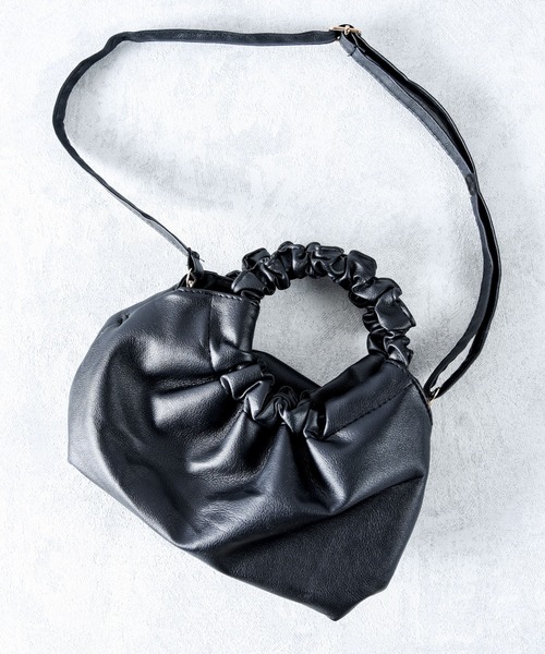 CALIFORNIA OUTFITTERS（カリフォルニア アウトフィッターズ）の「シャーリングバッグ（ハンドバッグ・レディース・ホワイト/ブラック/アイボリー・ONE SIZE）」の4枚目の写真