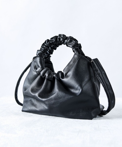 CALIFORNIA OUTFITTERS（カリフォルニア アウトフィッターズ）の「シャーリングバッグ（ハンドバッグ・レディース・ホワイト/ブラック/アイボリー・ONE SIZE）」の6枚目の写真