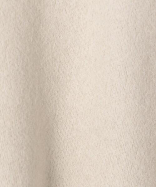 UNITED ARROWS（ユナイテッドアローズ）の「＜UNITED ARROWS＞スムース パイピング ノーカラーコート Ｗ（ノーカラーコート・レディース・ブラック/ベージュ/グレー・FREE）」の18枚目の写真