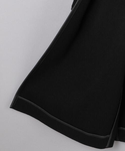 UNITED ARROWS（ユナイテッドアローズ）の「＜UNITED ARROWS＞スムース パイピング ノーカラーコート Ｗ（ノーカラーコート・レディース・ブラック/ベージュ/グレー・FREE）」の20枚目の写真