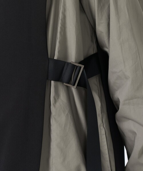 LOVELESS（ラブレス）の「ベストセット オーバーシャツドレス（シャツワンピース・レディース・ネイビー/グリーン系その他5・36）」の5枚目の写真