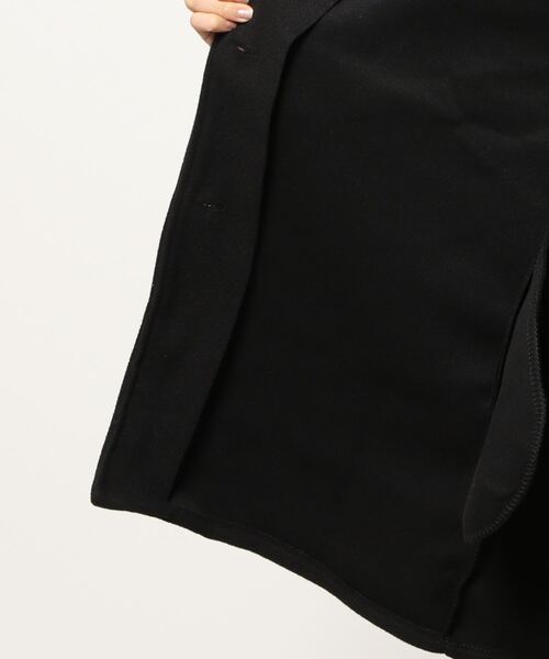 MAISON DE THERESE（メゾン ド テレーズ）の「可愛いラシャコート（トレンチコート・レディース・ベージュ/ブラック・SMALL/MEDIUM）」の6枚目の写真