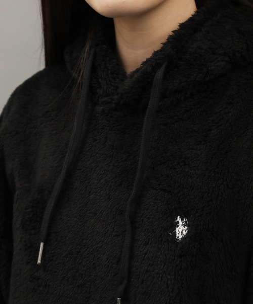 U.S. POLO ASSN.(ユーエスポロアッスン)の「U.S. POLO ASSN. / ユーエスポロアッスン 別注 コラボ ボア フリース プル パーカー(パーカー・メンズ・ホワイト/ブラック/ネイビー/グレイッシュベージュ・MEDIUM/LARGE)」の21枚目の写真