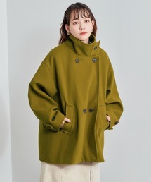 cepo | ハイネックショートコート(ピーコート)
