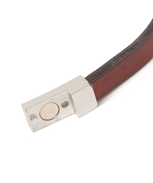 SHIPS any（シップス エニィ）の「SHIPS any: レザー マグネット ブレスレット 2◇（ブレスレット・メンズ・ブラウン/ブラック・ONE SIZE）」の10枚目の写真