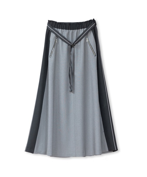 La SRIC(ラスリック)の「La SRIC / サイドラインフレアSK(スカート・レディース・グレー/アイボリー・38)」の19枚目の写真