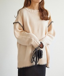 Heather | アウトリンキングニット  259743(ニット/セーター)