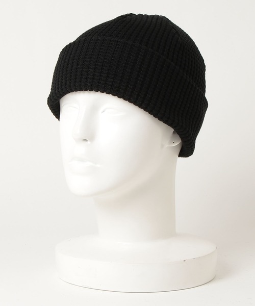 Healthknit（ヘルスニット）の「【Healthknit】【日本製】　ニットキャップ（ニットキャップ/ビーニー・メンズ・ブラック/グレー/カーキ/ライトブラウン/オートミール・FREE）」の10枚目の写真