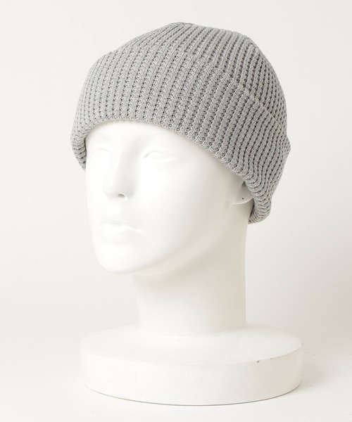 Healthknit（ヘルスニット）の「【Healthknit】【日本製】　ニットキャップ（ニットキャップ/ビーニー・メンズ・ブラック/グレー/カーキ/ライトブラウン/オートミール・FREE）」の14枚目の写真