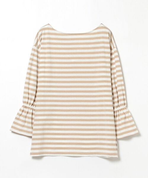BeAMS DOT(ビームスドット)の「【WEB限定】BeAMS DOT / キャンディスリーブ ボーダーTシャツ(Tシャツ/カットソー・レディース・ライトグリーン/ピンク/ベージュ・ONE SIZE)」の20枚目の写真