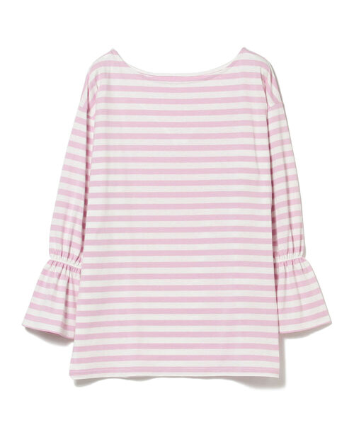 BeAMS DOT(ビームスドット)の「【WEB限定】BeAMS DOT / キャンディスリーブ ボーダーTシャツ(Tシャツ/カットソー・レディース・ライトグリーン/ピンク/ベージュ・ONE SIZE)」の21枚目の写真