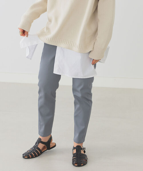 B:MING by BEAMS（ビーミングバイビームス）の「B:MING by BEAMS / ストレッチ テーパード パンツ 22SS（その他パンツ・レディース・ブラック/ベージュ/イエロー/アイボリー/ブルー系その他・SMALL/MEDIUM/LARGE）」の4枚目の写真