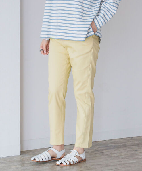 B:MING by BEAMS（ビーミングバイビームス）の「B:MING by BEAMS / ストレッチ テーパード パンツ 22SS（その他パンツ・レディース・ブラック/ベージュ/イエロー/アイボリー/ブルー系その他・SMALL/MEDIUM/LARGE）」の5枚目の写真