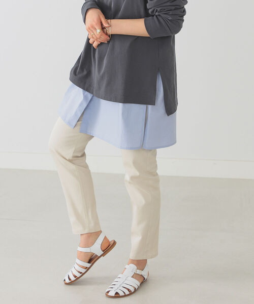 B:MING by BEAMS（ビーミングバイビームス）の「B:MING by BEAMS / ストレッチ テーパード パンツ 22SS（その他パンツ・レディース・ブラック/ベージュ/イエロー/アイボリー/ブルー系その他・SMALL/MEDIUM/LARGE）」の6枚目の写真