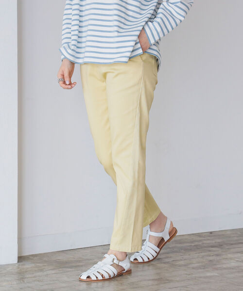 B:MING by BEAMS（ビーミングバイビームス）の「B:MING by BEAMS / ストレッチ テーパード パンツ 22SS（その他パンツ・レディース・ブラック/ベージュ/イエロー/アイボリー/ブルー系その他・SMALL/MEDIUM/LARGE）」の22枚目の写真