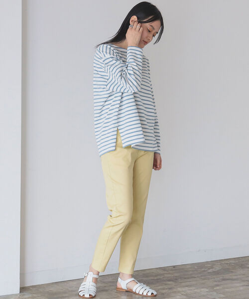 B:MING by BEAMS（ビーミングバイビームス）の「B:MING by BEAMS / ストレッチ テーパード パンツ 22SS（その他パンツ・レディース・ブラック/ベージュ/イエロー/アイボリー/ブルー系その他・SMALL/MEDIUM/LARGE）」の12枚目の写真