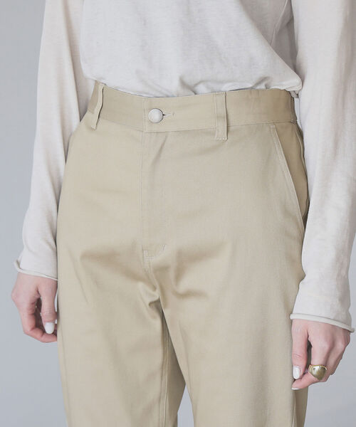 B:MING by BEAMS（ビーミングバイビームス）の「B:MING by BEAMS / ストレッチ テーパード パンツ 22SS（その他パンツ・レディース・ブラック/ベージュ/イエロー/アイボリー/ブルー系その他・SMALL/MEDIUM/LARGE）」の13枚目の写真