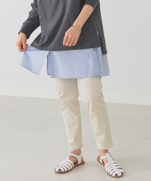 B:MING by BEAMS（ビーミングバイビームス）の「B:MING by BEAMS / ストレッチ テーパード パンツ 22SS（その他パンツ・レディース・ブラック/ベージュ/イエロー/アイボリー/ブルー系その他・SMALL/MEDIUM/LARGE）」の2枚目の写真