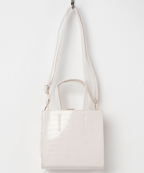 E.TOKYO（イートーキョー）の「E.TOKYO /がま口2WAYBAG [ミルラ] (331908)（ショルダーバッグ・レディース・ホワイト/ブラック/ベージュ/ブラウン/ブラック系その他/ブラウン系その他・FREE）」の16枚目の写真