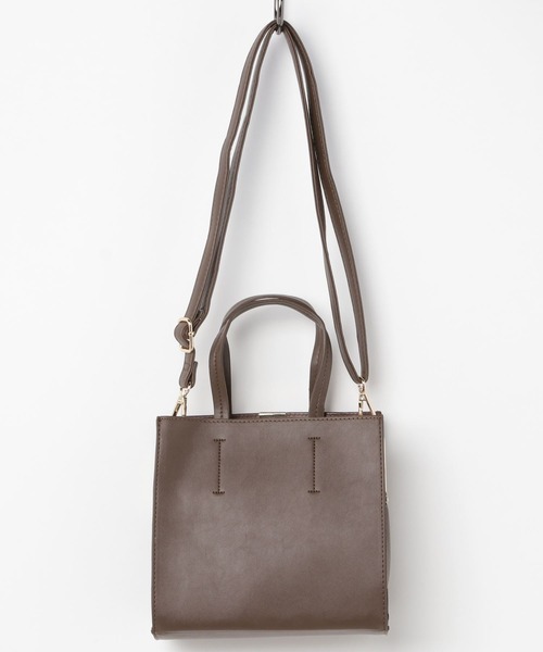 E.TOKYO（イートーキョー）の「E.TOKYO /がま口2WAYBAG [ミルラ] (331908)（ショルダーバッグ・レディース・ホワイト/ブラック/ベージュ/ブラウン/ブラック系その他/ブラウン系その他・FREE）」の19枚目の写真