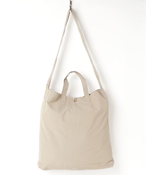 PR01.(ピーアールワン)の「「N/ordinary」CRUMPLE 3WAY SHOULDER BAG (BIG)(ショルダーバッグ・メンズ・ブラック/ベージュ/パープル/カーキ/イエロー/レオパード・FREE)」の7枚目の写真