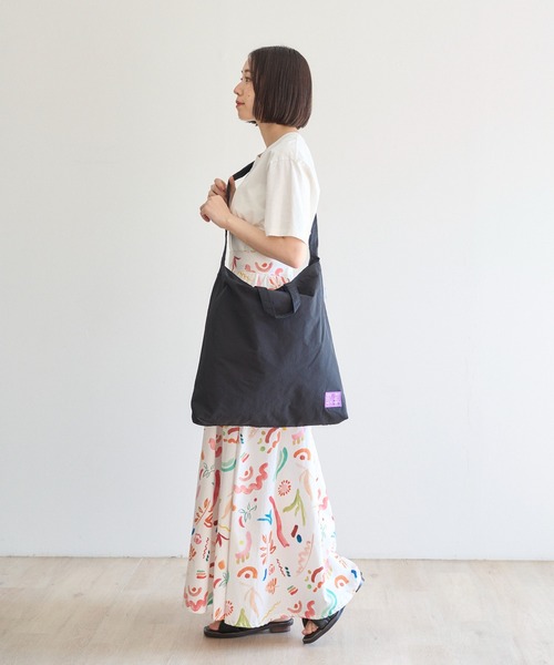 PR01.(ピーアールワン)の「「N/ordinary」CRUMPLE 3WAY SHOULDER BAG (BIG)(ショルダーバッグ・メンズ・ブラック/ベージュ/パープル/カーキ/イエロー/レオパード・FREE)」の15枚目の写真