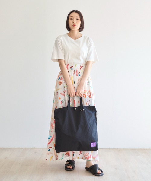 PR01.(ピーアールワン)の「「N/ordinary」CRUMPLE 3WAY SHOULDER BAG (BIG)(ショルダーバッグ・メンズ・ブラック/ベージュ/パープル/カーキ/イエロー/レオパード・FREE)」の11枚目の写真