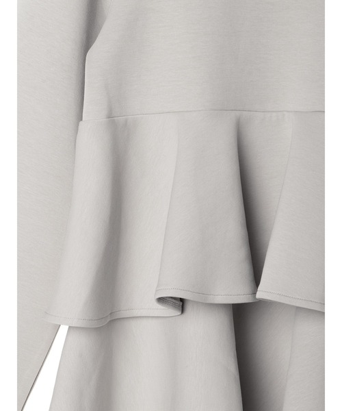 Maison de FLEUR（メゾンドフルール）の「Aurora/ダンボールプルオーバー（Tシャツ/カットソー・レディース・ライトグレー・FREE）」の5枚目の写真