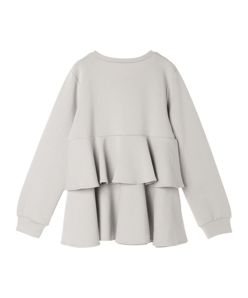 Maison de FLEUR（メゾンドフルール）の「Aurora/ダンボールプルオーバー（Tシャツ/カットソー・レディース・ライトグレー・FREE）」の8枚目の写真